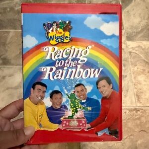 The wiggles racing to the rainbow DVD